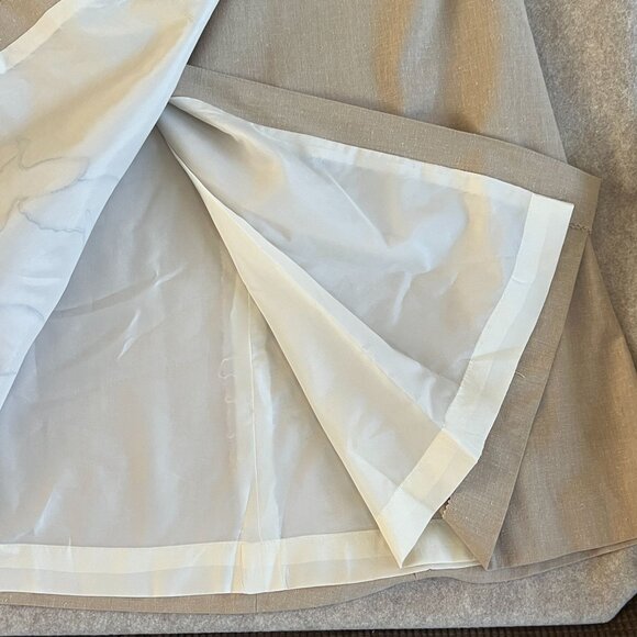 Vtg Bettmaar Artwear Cottagecore Wrap Maxi Skirt Womens 14 Canada Geese Flying - Picture 10 of 14